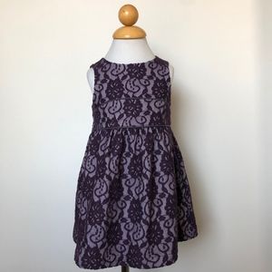 Cherokee purple lace dress